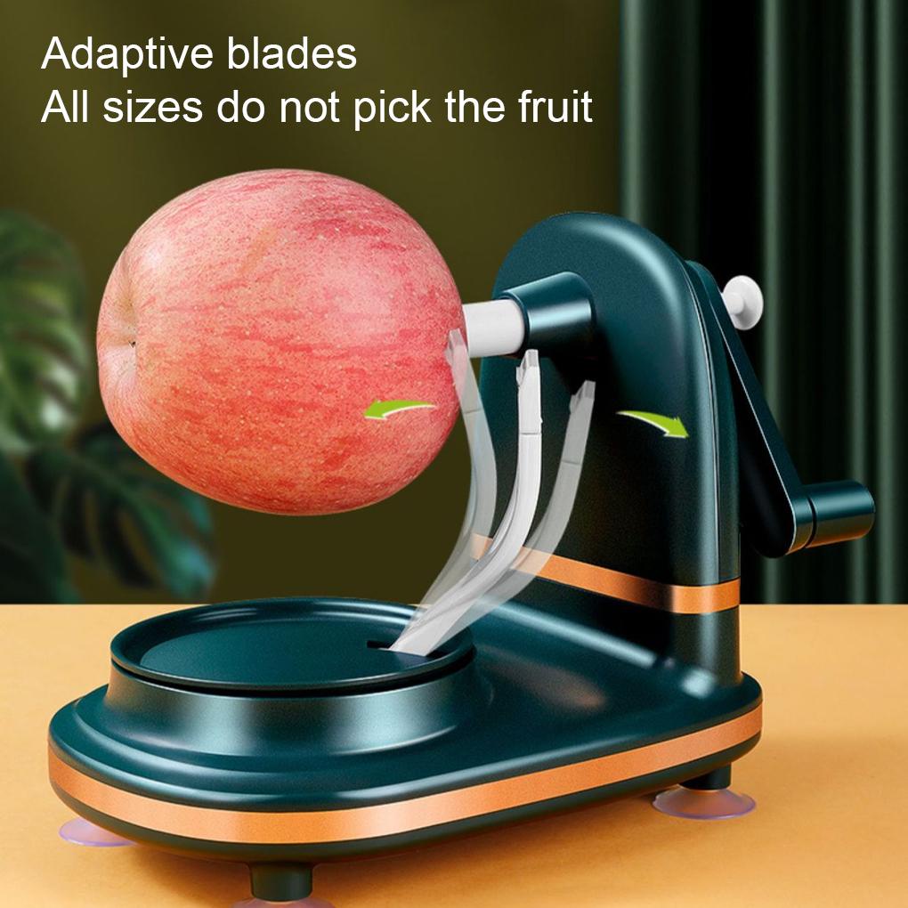 Fruit Slicer Peeling Hand-cranked Potato Peelers Self Assemblyly Rotating Labor Saving Household Alat Pengiris Kantor