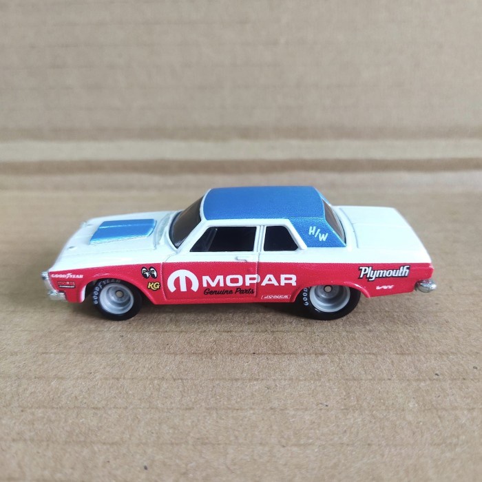 Hotwheels 63 Plymouth Belvedere 426 Wedge Mooneyes Loose Pack