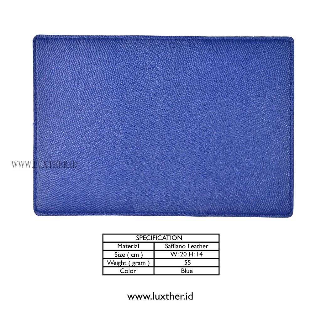 LUXTHER - Passport Cover / Passport Case / Passport Holder  / Saffiano Leather