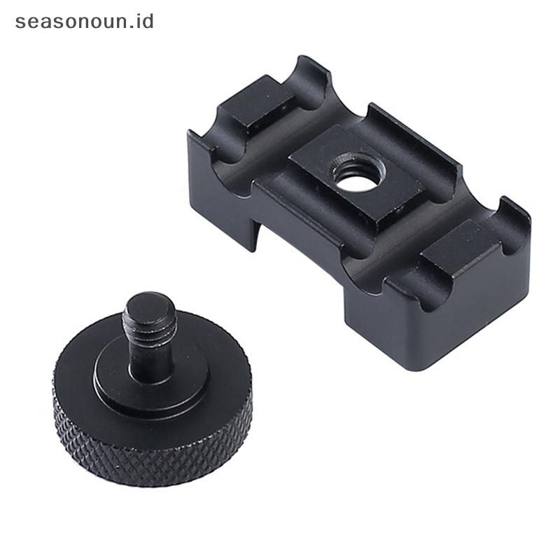 Seasonoun Aluminium Alloy Tether Holder Cable Lock Clip Clamp Mount Untuk Kamera DSLR.