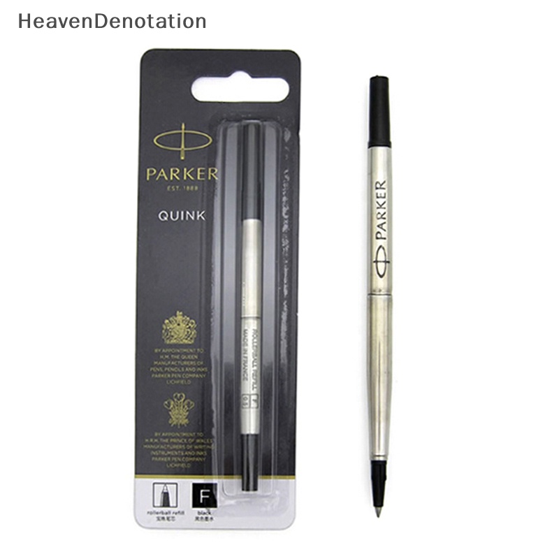 [HeavenDenotation] Parker quink roller ball rollerball pen refill Tinta Hitam medium nib HDV