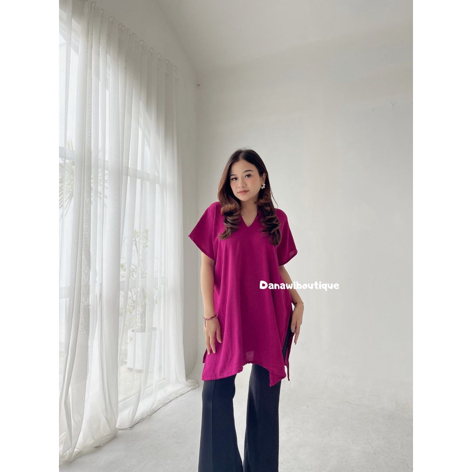 LONG SQUARE ATASAN WANITA VIRAL 2022