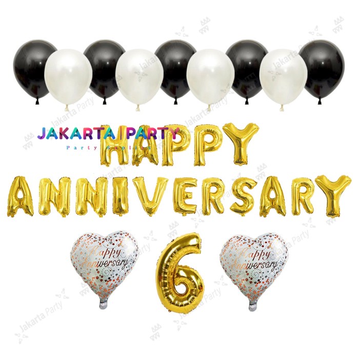 Paket Dekorasi Anniversary # 8 Paket Perlengkapan Anniversary