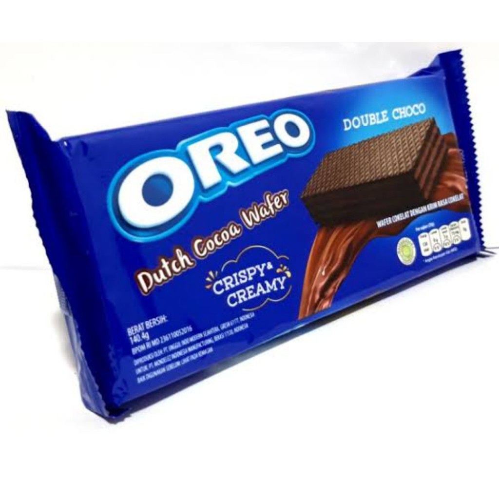 

Wafer Oreo Double Choco 140,4g