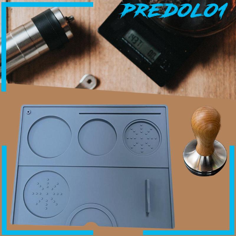 [Predolo1] Bagian Keset Silikon Anti Slip Holder Pad tamper Mat Untuk Bar Dapur Worktop