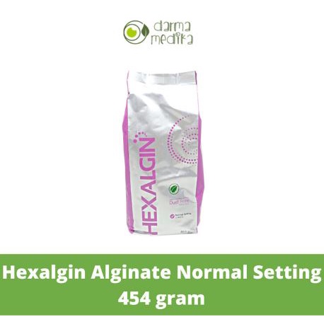 Hexalgin Alginate Normal Setting / Bahan Cetakan Gigi 454gram 454 gram