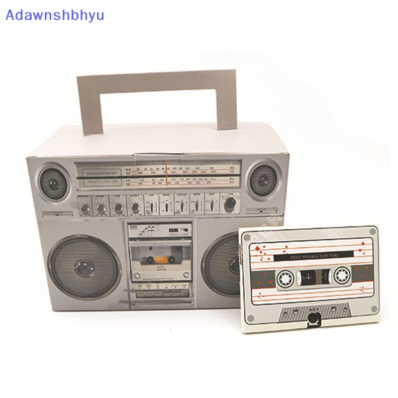 Adhyu Rekaman Suara Music Card Kaset Personal al Retro Magnetic Tape ID