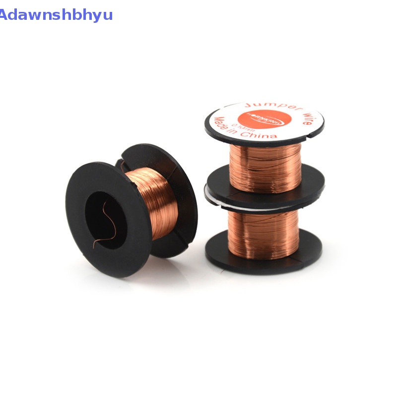 Kawat Magnet Adhyu 3roll AWG Gauge Enameled Copper Coil Winding 0.1mm ID