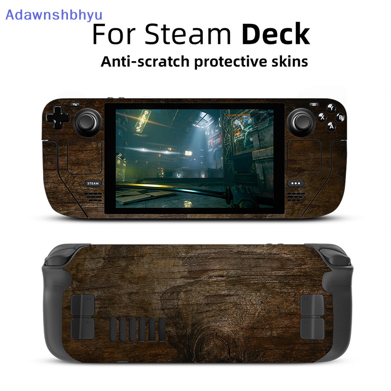 Adhyu Aesthetic Skin Vinyl Untuk Steam Deck Console Full Set Pelindung Kulit Decal Stiker Cover Case Handheld Console Sticker Aksesoris Pelindung Gaming ID