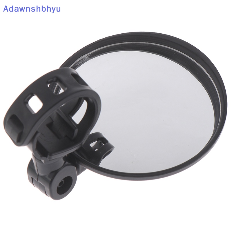 Adhyu Kaca Spion Adjustable Sepeda Wide-angle Convex Mirror Gagang Silikon ID