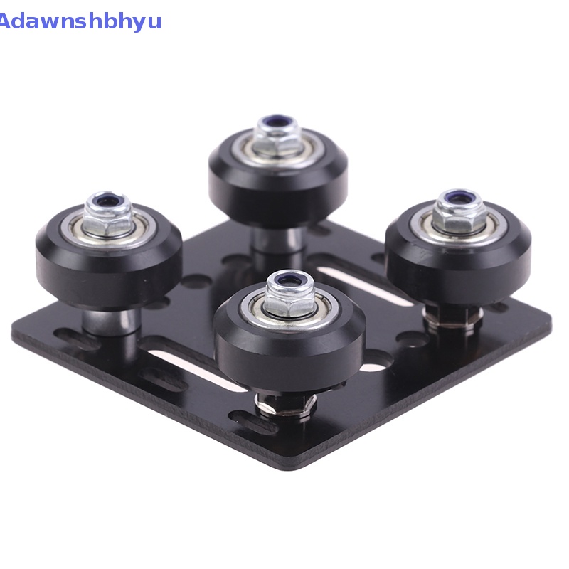 Adhyu 3D Printer V gantry plat set slide plate pulley Untuk Roda V-slot 2020/2040 ID