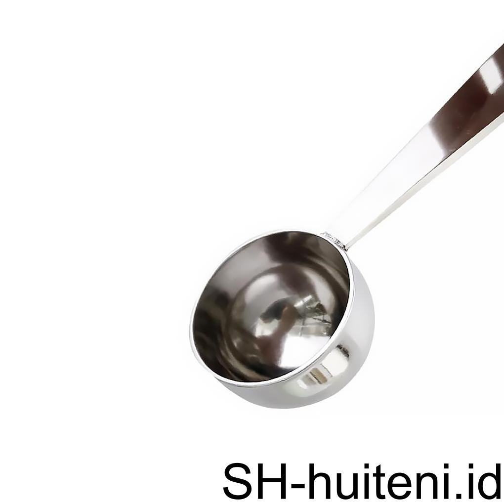 Sendok Kopi Stainless Cap Coffee Measuring Tamper Scoop Aksesoris Dapur Rumah