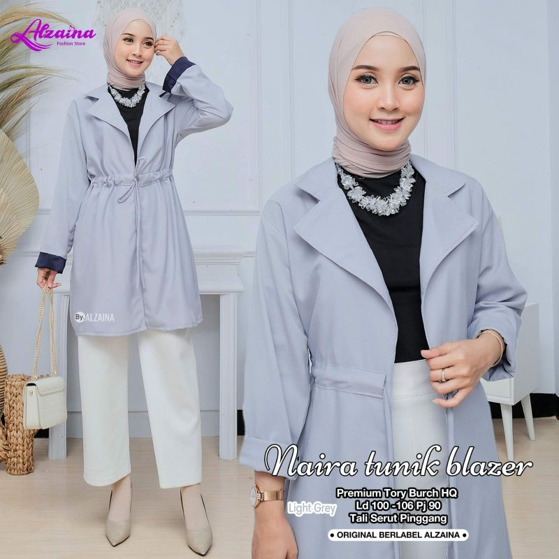 NAIRA Tunik Blazer ORI ALZAINA | Premium Tory Burch