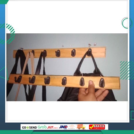 gantungan baju kayu / kapstok baju / kapstok kayu / kapstok kayu gantungan baju kunci cantolan baju