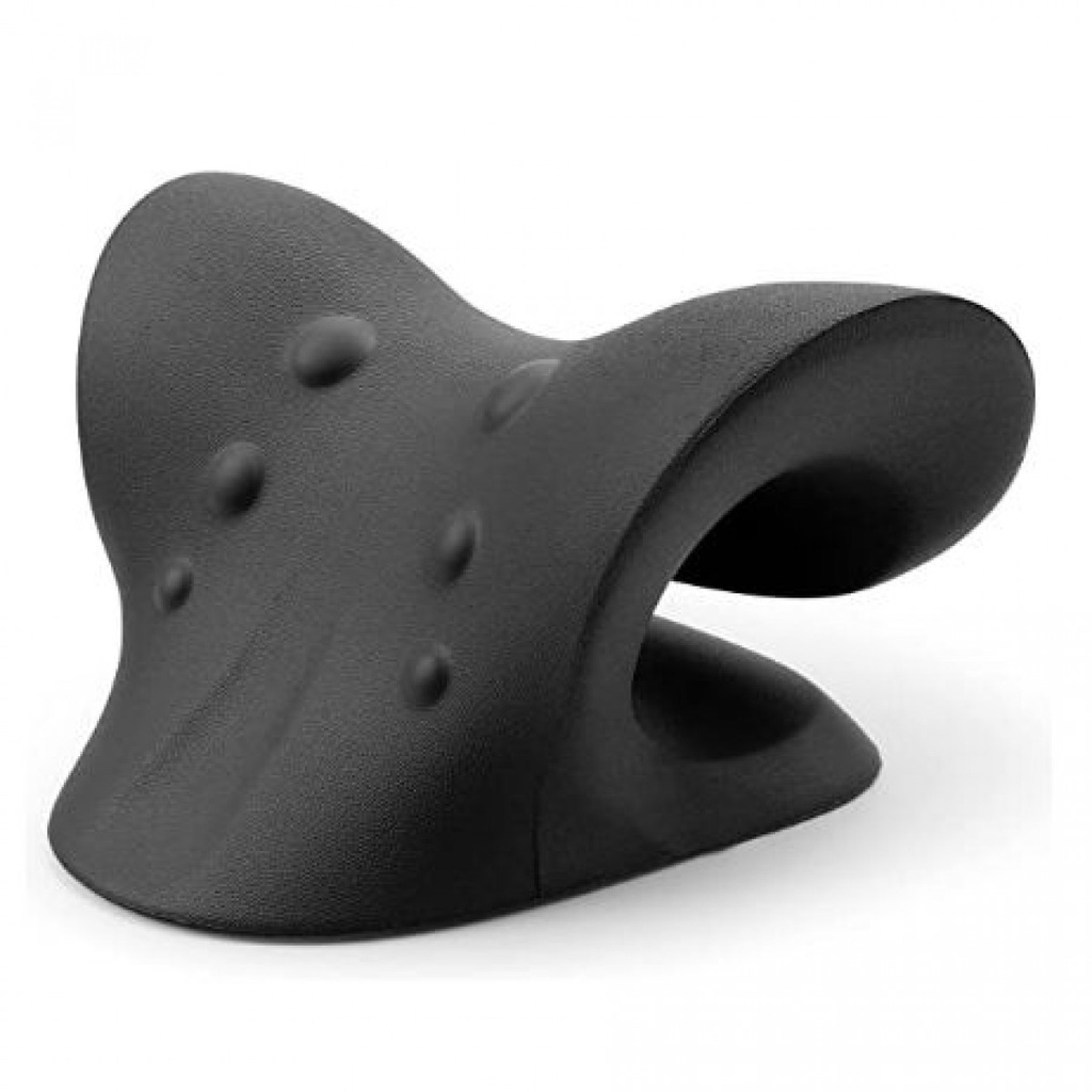Bantal Leher Alat Relaksasi Tulang Belakang Neck Pillow Relieve Pain