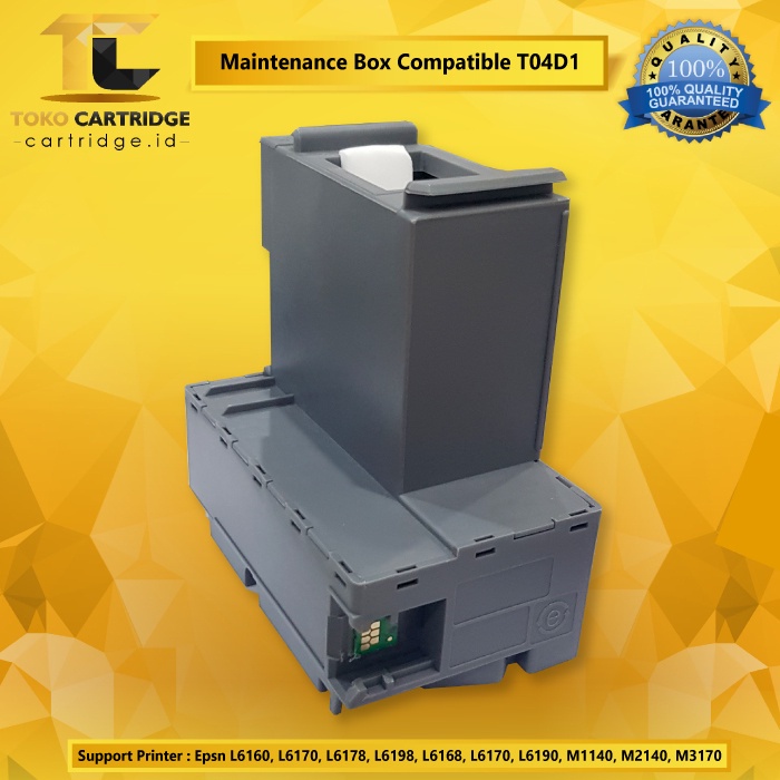 Pembuangan Tinta Epson T04D1 C13T04D100 EWMB2 L6160 L6170 L6190 L4150