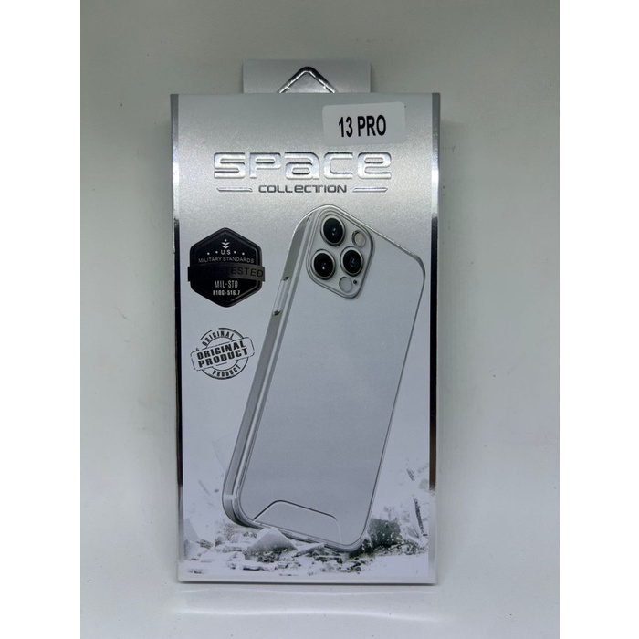 Casing Space Clear Case Impact Anti Kuning iPhone 13 Pro