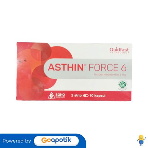 Asthin Force 6 Mg Box 20 Kapsul
