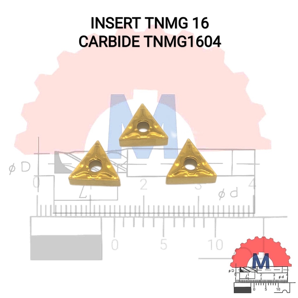TNMG 16 04 Pahat Bubut segitiga TNMG16 04 mch