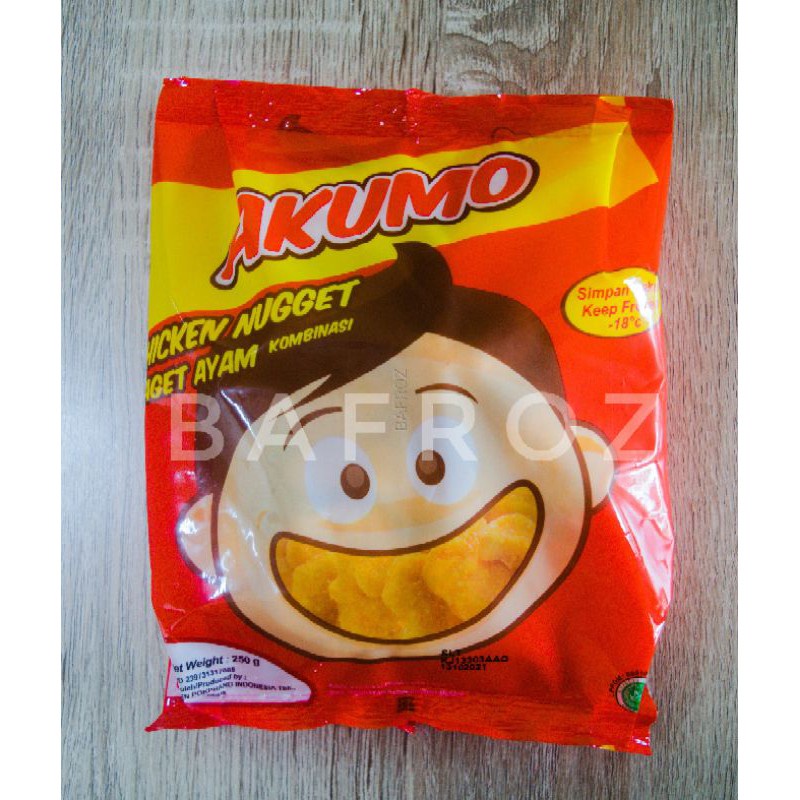 

Akumo Chicken Nugget 250gr