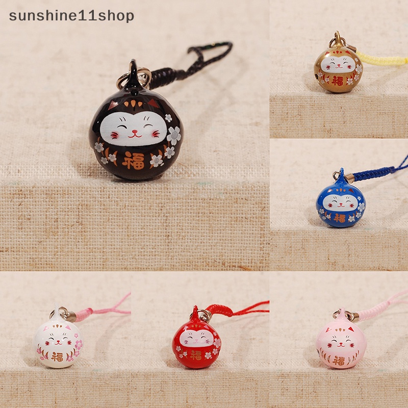 Sho Ponsel Ch Anime Lucu Gantungan Kunci Desain Baru Kualitas Tinggi Logam Kucing Bell USB Flash Drive Lanyard Tali N