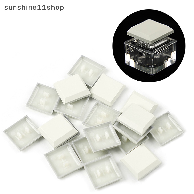 Sho No Grafir Dwarf Axis Low Keycap Bahan ABS Test Shaf Untuk Kailh1350 N