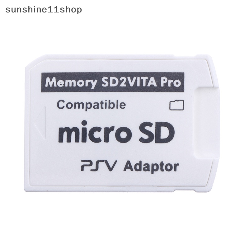 Sho Adapter Kartu Memori Untuk Sony PlayStation VITA SD2 VITA Pro Henkaku 3.65 System N