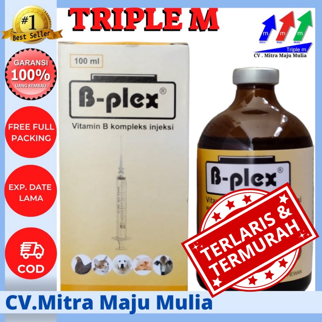 B plex 100 ml (b complex + b12) Triple M