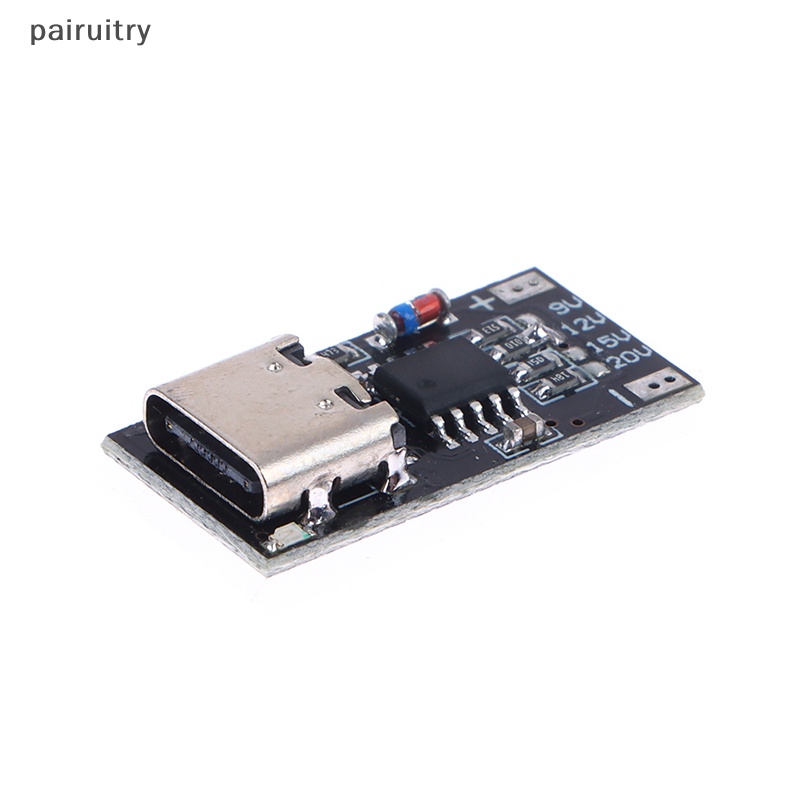 Prt Type-C PD2.0 PD3.0 9V 12V 15V 20V Fast Charge Trigger Polling Detector USB Boost Power Supply Ganti Modul Charger Board Tools PRT