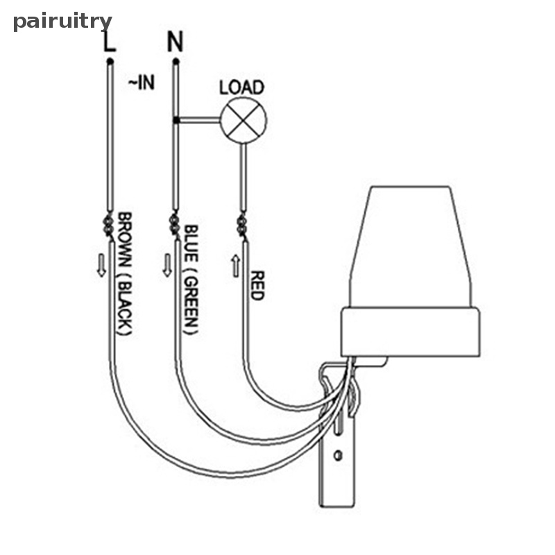 Prt AS-22 Otomatis On Off Photocell Lampu Jalan Light Switch Controller DC AC 220V 10A Kontrol Foto Photoswitch Sensor Adjustable PRT