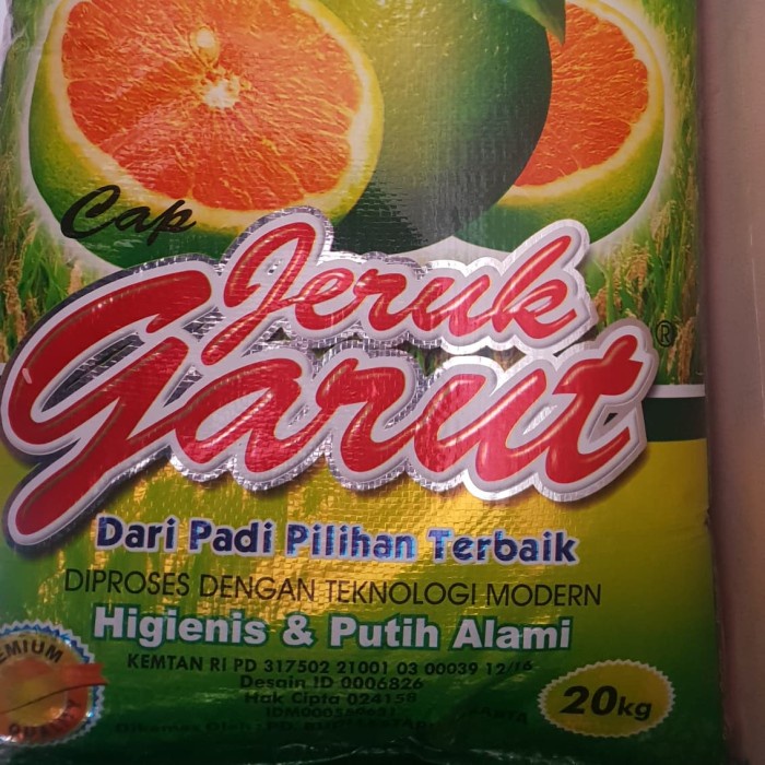 

Bisa COD Beras Jeruk garut 20kg