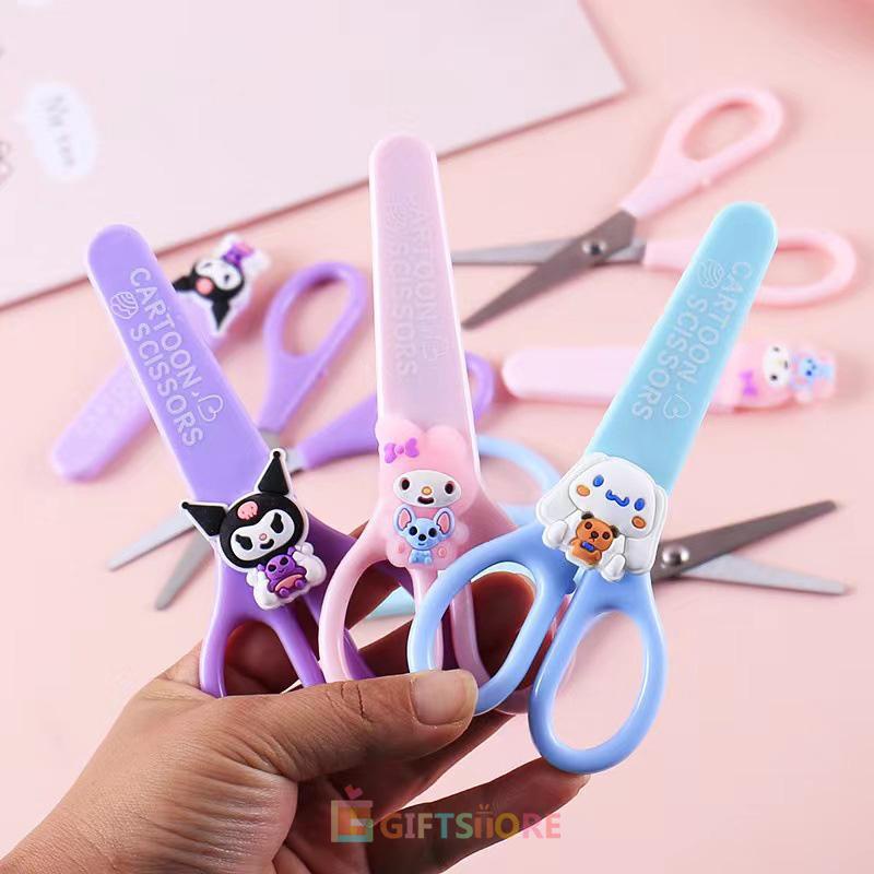 

COD✨Gunting Anak Plastik Bentuk Sayap Kartun Yang Lucu Safety Scissors Gunting Tangan Tang Aman Dan Portabel Untuk Diy Siswa-GS