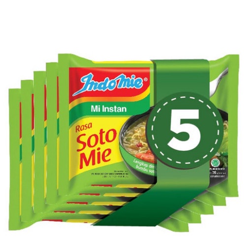 

INDOMIE RASA SOTO MIE - 5 PCS