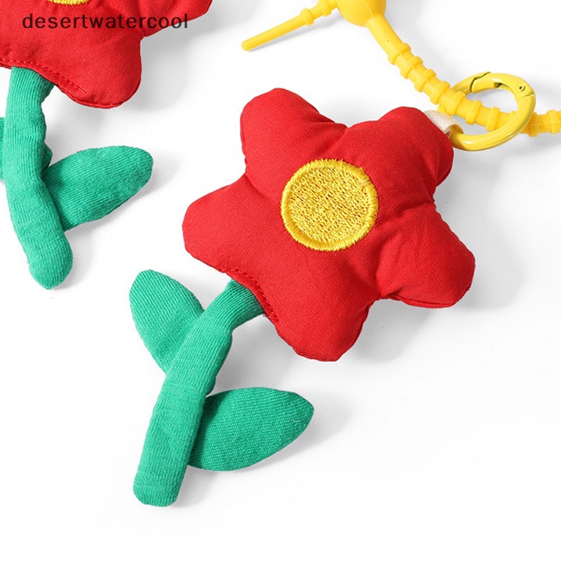 Deid Lembut Mewah Telepon Pesona Bunga Gantungan Kunci Ransel Aksesoris Ornamen Lanyard Strip Perhiasan Liontin Keyring Martijn