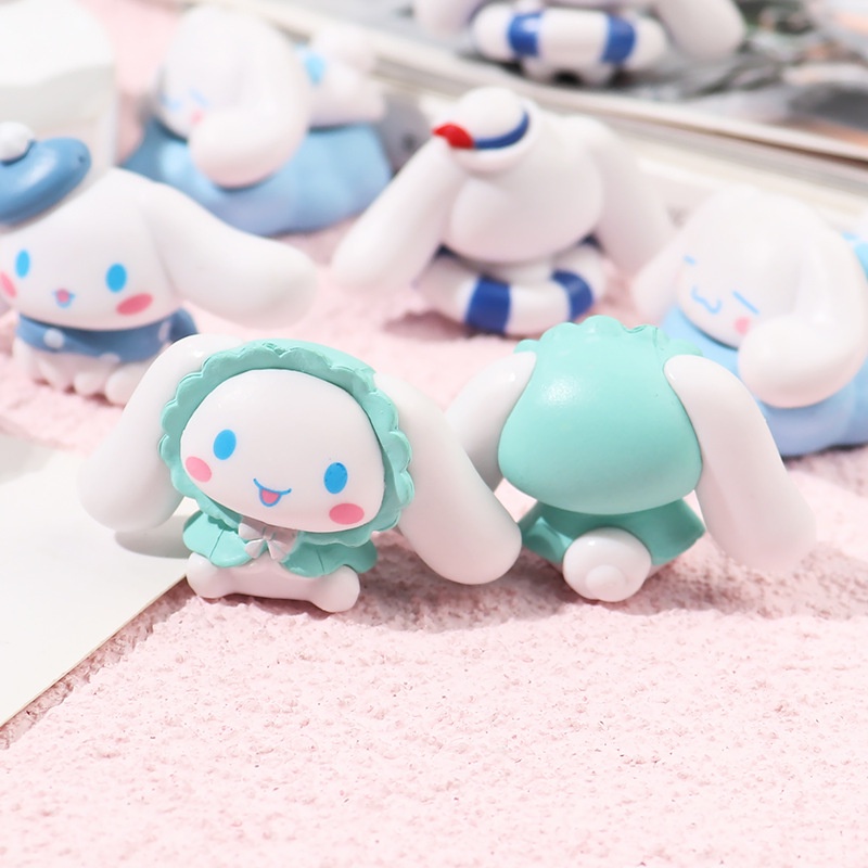 Kartun Baru PVC Cinnamoroll Hiasan Kue Dekorasi Hiasan Gadis Desktop Dekorasi Hiasan Hadiah Kecil