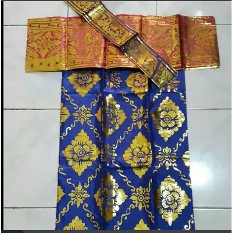 baju adat bali kain  anak laki laki kecil kostum kartinian - kain+udeng