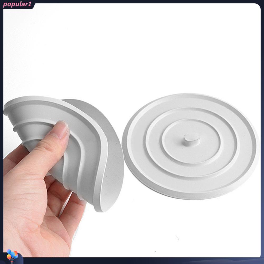 Populer 3pcs Plug Wastafel Air Tahan Lama Perlengkapan Kamar Mandi Dapur Kamar Mandi Penutup Saluran Air Anti Bocor