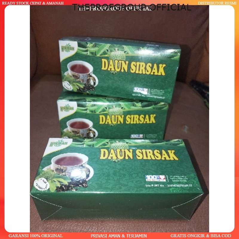 

Teh Celup Daun Sirsak Asli Herbal isi 20 Kantung