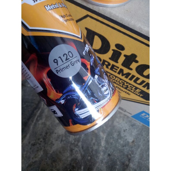 Pilok Pilox Diton Premium Primer Grey 9120 400cc diton cat dasar epoxy epoxi poxy poksi cat semprot diton premium