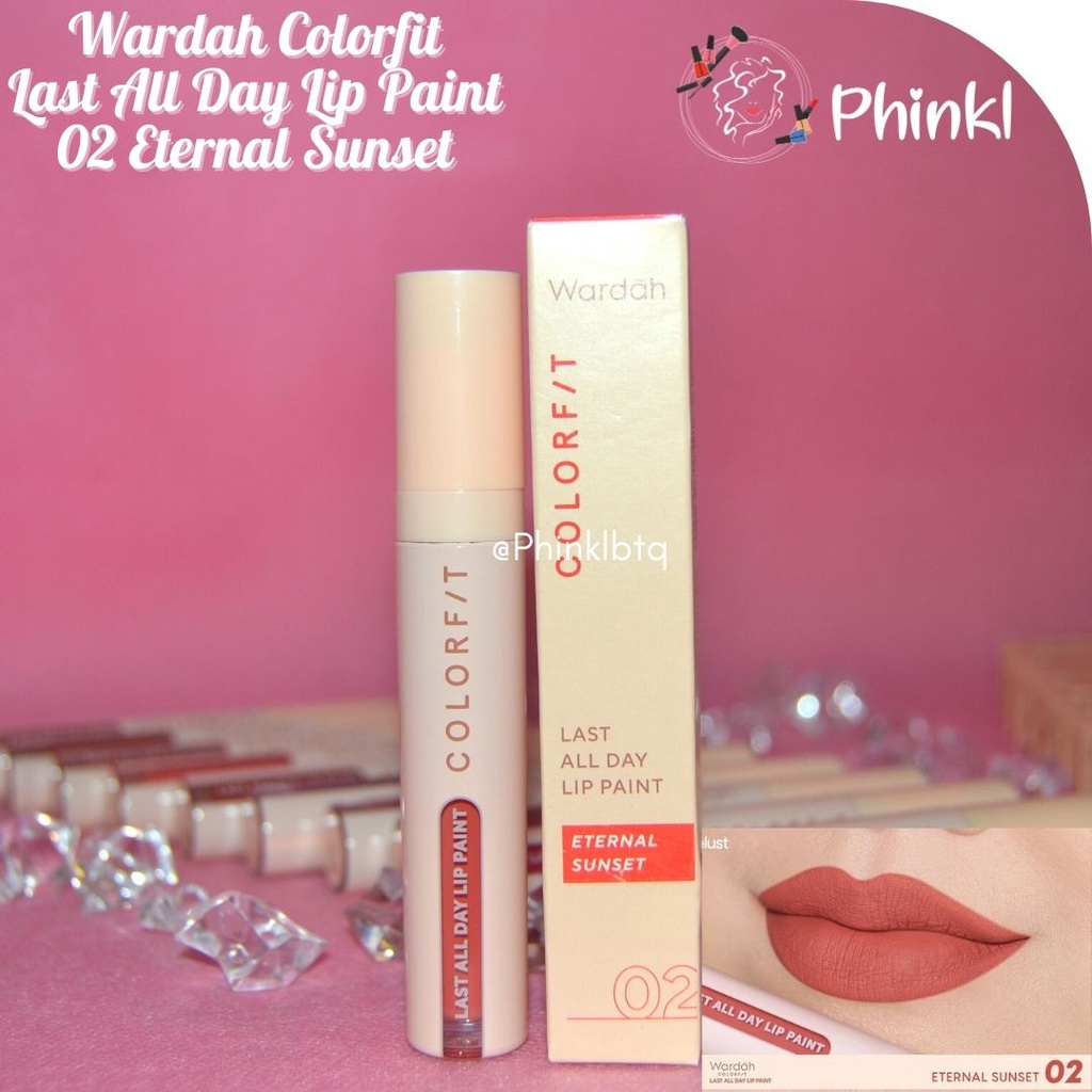 `ღ´ PHINKL `ღ´ ᘺᗩᖇᕲᗩᕼ  Wardah Colorfit Lip Ink lip tint murah kekinian lipstick halal