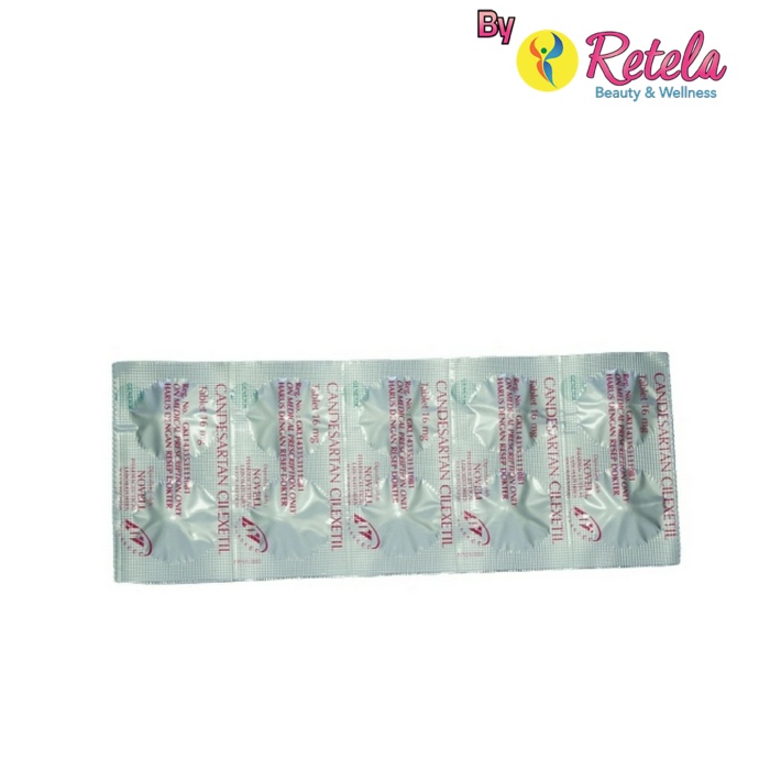 CANDESARTAN 16MG 1 STRIP 10 TABLET