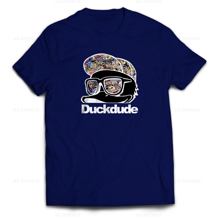 KAOS ATASAN PRIA & WANITA - DUCK DUDE Streetwear T-Shirt T Shirt Baju Shirts Short Sleeve DDU-0003