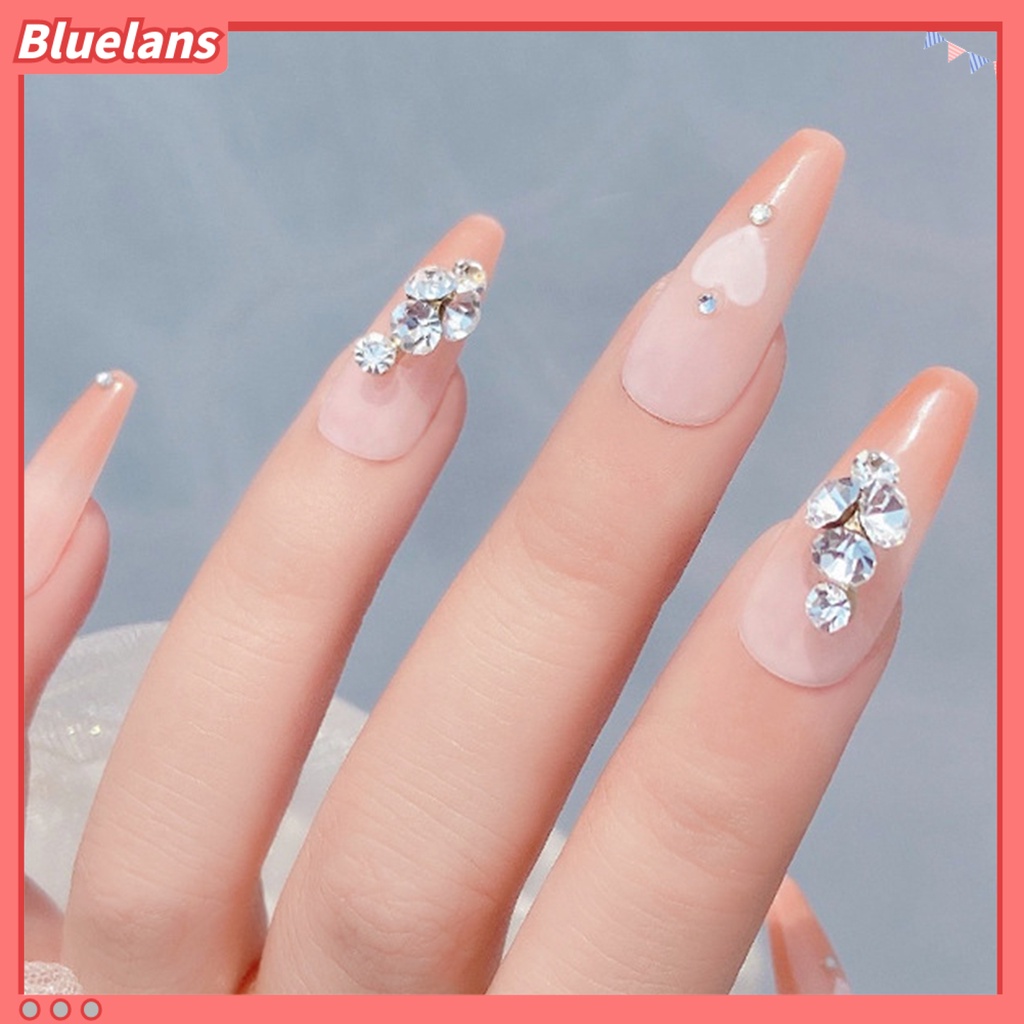 [BLM] Hiasan Nail Art Rhinestones Multiguna DIY Glittery 3D Manicure Craft Pile Rhinestones Untuk Anak Perempuan