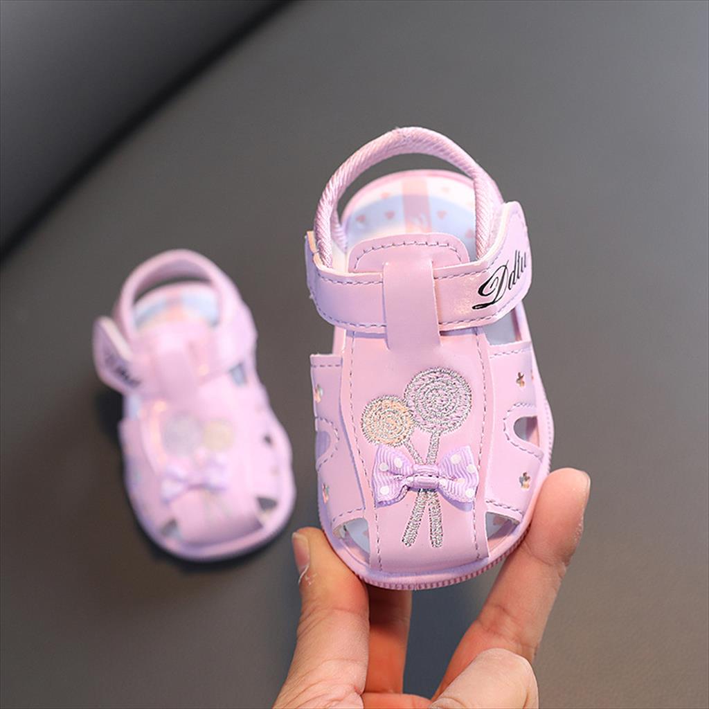 Juragan Junior [COD] Sandal Bayi LECA Bisa Bunyi Impor Size 16-21 Usia 6bu,an-1tahun