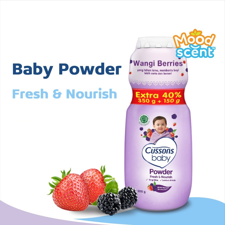 RADYSA - Cussons Baby Powder - Bedak Bayi - Bedak Tabur Bayi 200gr &amp; 350gr