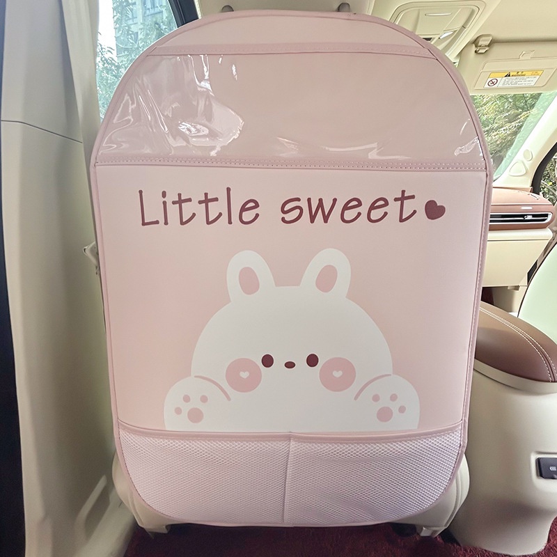 Car cute kick pad, Alas Pelindung Lucu Kursi Mobil