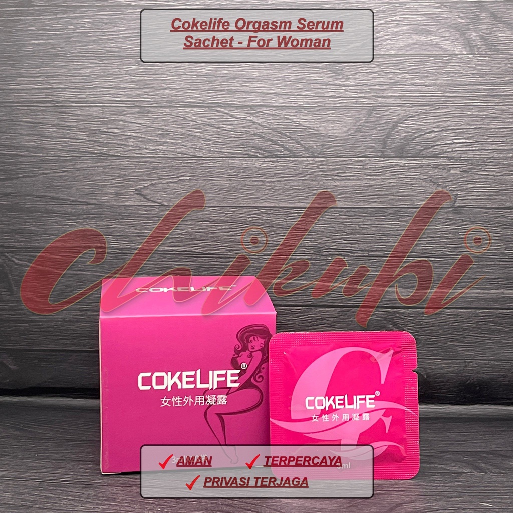 Cokelife Orgasm Serum Sachet - For Woman