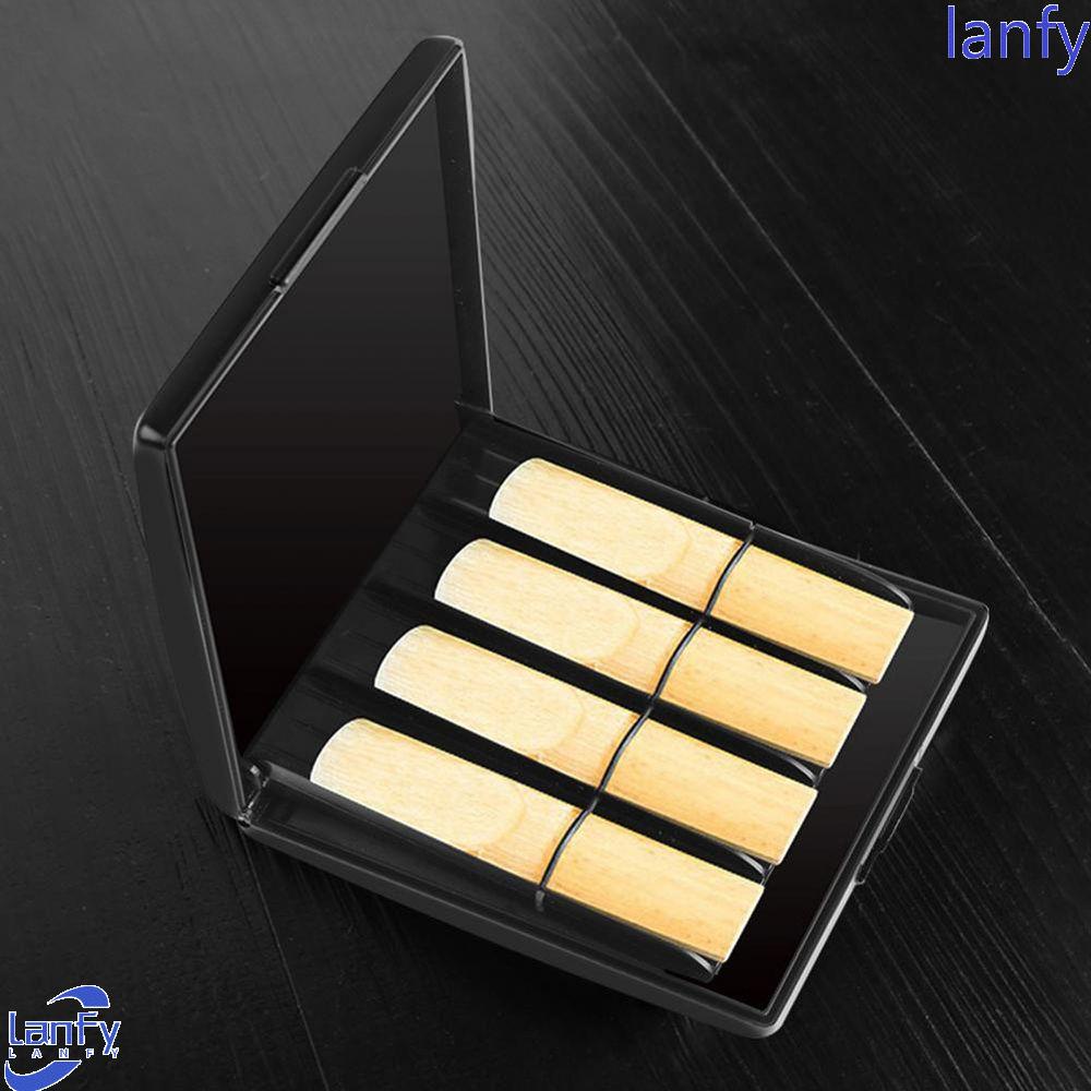 Lanfy Reeds Case ABS Saxophone Tahan Aus Tahan Air Ringan Anti Jatuh Oboe Holder