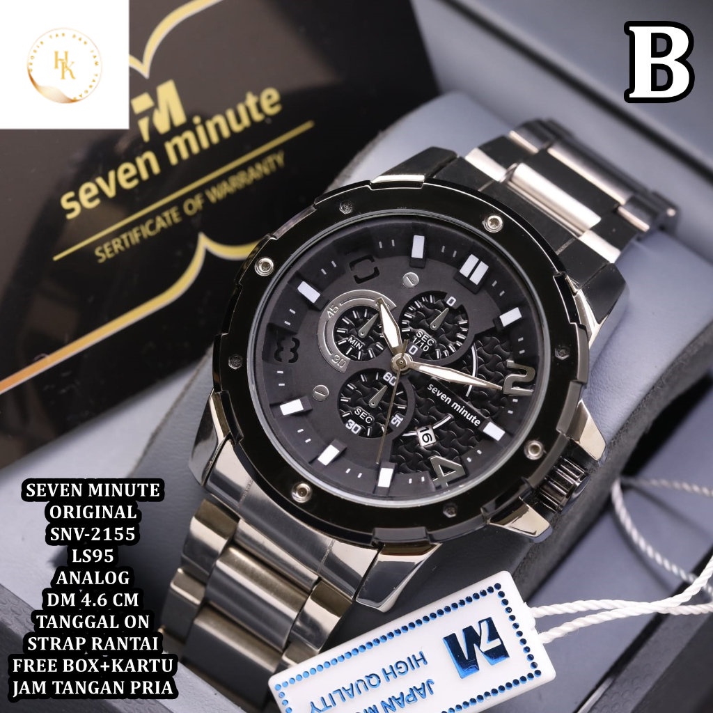 Jam Tangan Pria Original Seven Minute