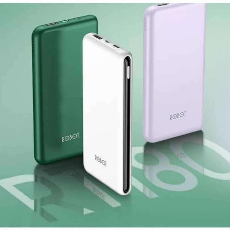 Powerbank 10.000mAh dual input/output RT-180by ROBOT.